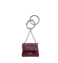 Porte clés Ninon en cuir Lancel