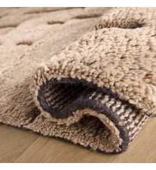 Tapis noué main, 93 % laine AM.PM