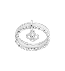 Bague Fiorenza en Argent avec diamant blanc La Garçonne Diamant