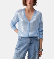 Cardigan avec paillettes Liu Jo