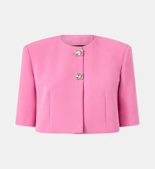 Veste spencer à boutons bijoux Pinko