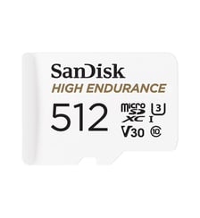 Carte Micro SD High Endurance microSDXC 512GB Sandisk