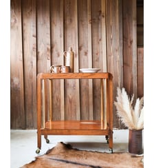 Desserte Art Déco en bois Henriette N°164- Produit chiné Debongout