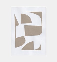 Poster   Abstract puzzle 01 - Sommer Art Studio Poster & Frame