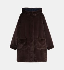 Parka réversible en fausse fourrure - AMIE Pablo
