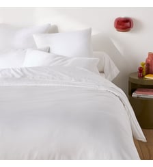 Housse de couette en satin de coton, 153 fils La Redoute Interieurs