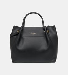Grand sac cabas épaule Foulonné Double LOUISA en cuir Lancaster