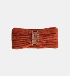 Headband en maille épaisse MORZINE Wild