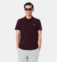 Polo regular fit en coton mélangé Lacoste