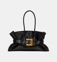 Sac Anthem Large en cuir de veau Balmain