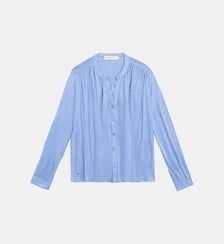 Blouse manches longues col v uni BRADLEY La Petite Etoile