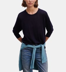Pull ample en cachemire et soie Bompard