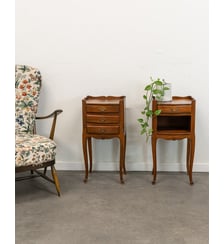 Paire de chevets en bois style Louis XV Odile N°1438- Produit chiné Debongout