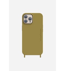 Coque de téléphone moutarde soft touch avec anneaux pour iPhone 13 Pro Max La Coque Française