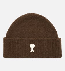 Bonnet unisexe en alpaga Ami de Coeur AMI Paris