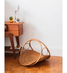 Grand porte-revues en bambou Désiré N°116- Produit chiné Debongout