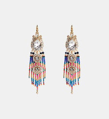 Boucles d'oreilles pendantes avec perles LUANDA Hipanema