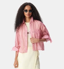 Chemise oversize rayée Ikks