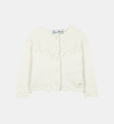 Cardigan -  laine maille ajourée Tartine Et Chocolat