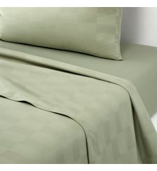 Drap plat en satin de coton Desforges