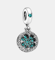 Charm Pendant Trèfle à Quatre Feuilles Chanceuse Pandora