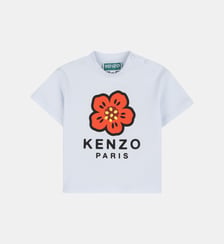 T-shirt pression a l'epaule Kenzo Kids