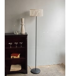 Lampadaire nacré en métal Julien N°213- Produit chiné Debongout