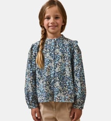 Chemise velours tissu Liberty Cyrillus
