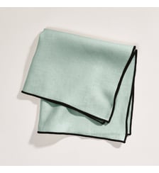 Serviette de table CARLINA  Lin lavé légèrement froissé Madura