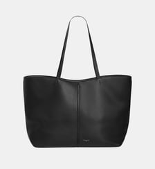 Sac cabas grand modèle Hortense en cuir grainé double face Le Tanneur
