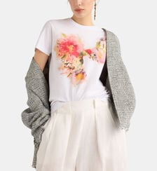 T-Shirt querencia en jersey de coton Momonì