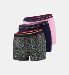 Lot de 3 boxers longs en coton Le Slip Francais