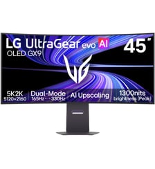 Ecran PC Gamer UltraGear 45GX950B 45'' incurvé 5K 330Hz OLED 0,03 ms HDR Lg