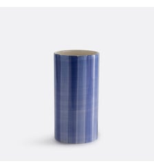 Vase en céramique, à rayures, hauteur 25 cm La Redoute Interieurs