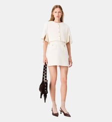 Robe en tweed 2-en-1 Maje