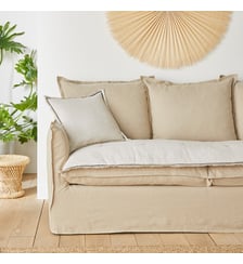 Matelas d'assise coton/lin, Menorca La Redoute Interieurs