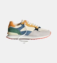 Sneakers basses Bangkok cuir et mesh Hoff