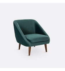 Fauteuil velours La Redoute Interieurs