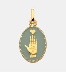 Médaille Cœur sur la Main - Rose Poudré - Marin Montagut X Arthus Bertrand Arthus Bertrand