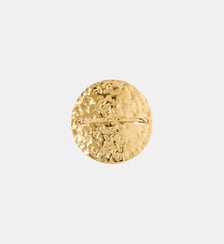 Bague médaille dorée acier inoxydable Balaboosté