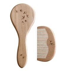 Ensemble brosse et peigne bébé Zakuw