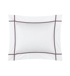 Taie d'oreiller en percale de coton Yves Delorme
