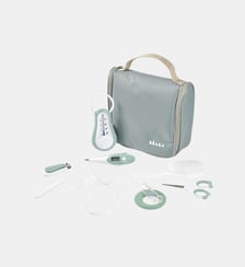 Trousse de toilette nomade 9 accessoires vert sauge Beaba