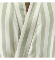 Peignoir long en satin de coton Desforges
