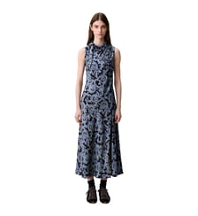 Robe fluide satinée imprimée Claudie Pierlot
