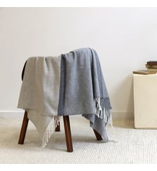 Plaid laine & autres fibres Garnier Thiebaut