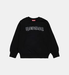 Sweat-shirt col rond avec logo Diesel Kids