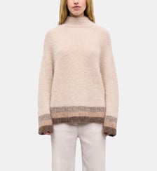 Pull épais à col montant et lurex - ROLA Gerard Darel