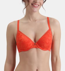 Soutien-gorge à armatures push-up Art Flower Dim