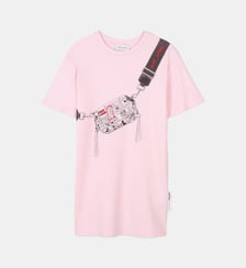 Robe manches courtes coton Marc Jacobs Kids
